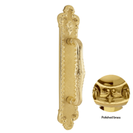 Door pull handle on plate Treasure- 400