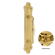 Door pull handle on plate Treasure - Po