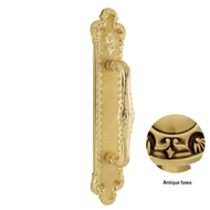 Door pull handle on plate Treasure - 40