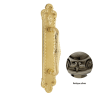 Door pull handle on plate Treasure - 40