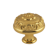Cabinet knob diameter 5mm - Gold 24K Fi