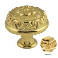 Cabinet knob diameter 5mm - Gold 24K Fi