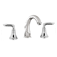 Three holes basin set - Bright chrome F