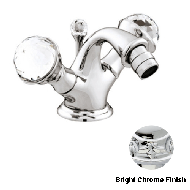 One hole bidet mixer with Swarovski cry