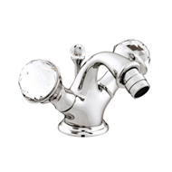 One hole bidet mixer with Swarovski cry