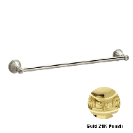 Towel rail  - 600mm - Gold 24K Finish