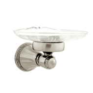 Soap dish holder with crystal - Gold 24