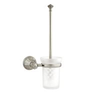 Toilet brush holder - Bright chrome Fin