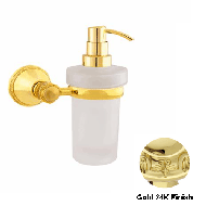 Wall soap dispenser - Gold 24K Finish