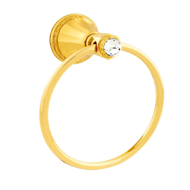 Towel ring diameter 165mm with Swarovsk