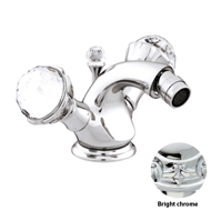 One hole bidet mixer with Swarovski cry