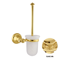 Toilet brush holder - Gold 24K Finish