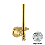 Spare toilet paper holder with Swarovsk