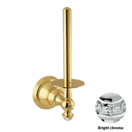 Spare toilet paper holder with Swarovsk