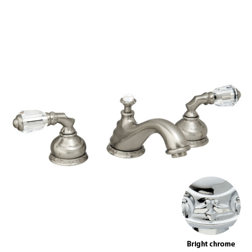 Three holes basin set with Swarovski cr