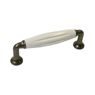 Cabinet Handle -  114mm - Tin Coloured 