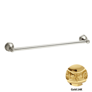 Towel rail 600mm - Gold 24K Finish