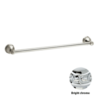 Towel rail 600mm - Bright chrome Finish