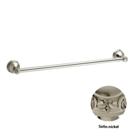 Towel rail 600mm - Satin nickel Finish