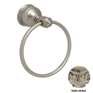 Towel ring diameter 165mm - Satin nicke