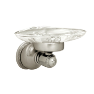 Soap dish holder with crystal - Bright 