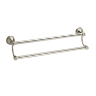 Double towel rail 600mm - Gold 24K Fini