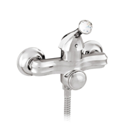 Bath monolever with Swarovski crystal -