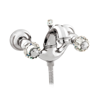 Bath shower set with Swarovski crystal 