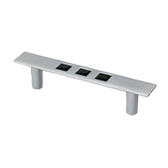 Cabinet Handle - 134mm - Matt Chrome &