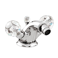 One hole bidet mixer with Swarovski cry