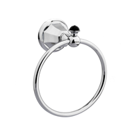 Towel ring diameter 165mm with Swarovsk