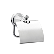 Toilet paper holder with Swarovski crys