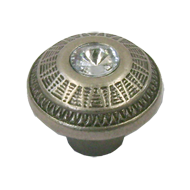 Cabinet Knob - 41mm -  Tin Coloured Fin