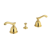 Three holes bidet set - Gold 24K Finish