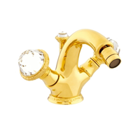 One hole bidet mixer with Swarovski cry