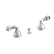 Three holes bidet set with Swarovski cr