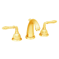 Three holes basin set - Gold 24K Finish