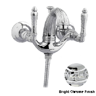 Bath shower set - Bright chrome Finish