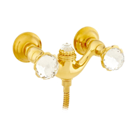 Shower mixer with Swarovski crystal - G