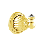 Robe hook with Swarovski crystal - Chro