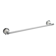 Towel rail 600mm with porcelain - Gold 