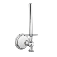 Spare toilet paper holder with porcelai
