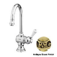 Basin monolever mixer - Antique brass F