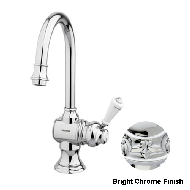 Basin monolever mixer - Bright chrome F