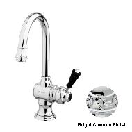 Basin monolever mixer - Bright chrome F