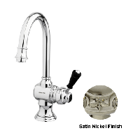 Basin monolever mixer - Satin nickel Fi