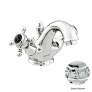 One hole basin mixer with tiger eye sto