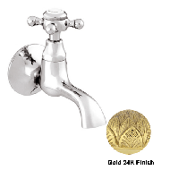 Single wall spout - Gold 24K Finish