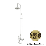 Bath shower set with column - Antique b