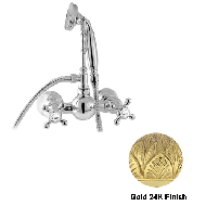 Shower mixer - Gold 24K Finish